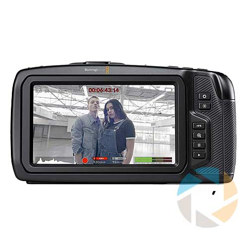 Blackmagic Pocket Cinema Camera 6K - Rear - mycam24
