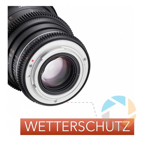 Samyang VDSLR MK2 85mm - mit Wetterschutz - mycam24.de