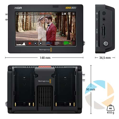 Blackmagic Design Video Assist 5" 12G HDR - kaufen - mycam24.de