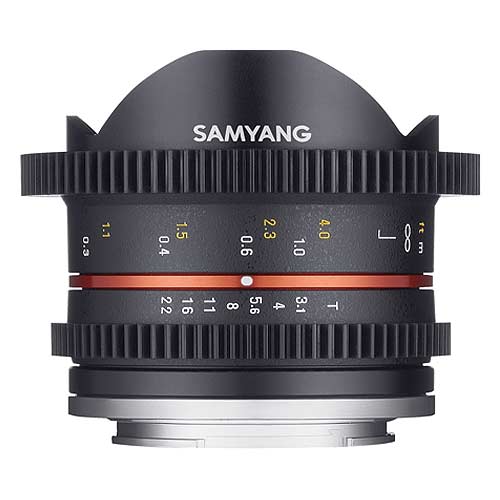 Samyang MF 8mm T3,1 Fisheye Video APS-C Sony E - mycam24.de