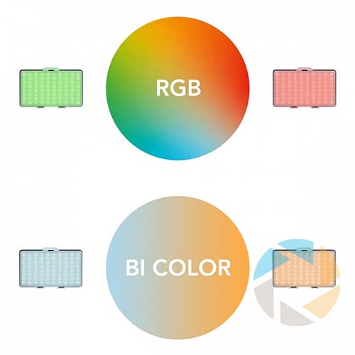 Walimex pro Rainbow Pocket LED-RGBWW - RGB - Bi-Color - mycam24.de