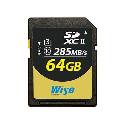 Wise SDXC Card 64G/UHSII - U3 - mycam24.de
