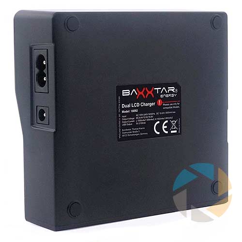 Baxxtar PRO LCD Dual Lader für NP-F - kaufen - mycam24.de