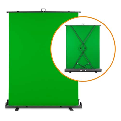 Walimex Pro Roll-up Panel Hintergrund grün 155x200 - mycam24.de