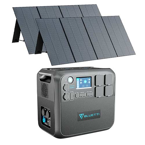 BLUETTI AC200MAX Powerstation + 2x PV350 Solarpanel - mycam24.de