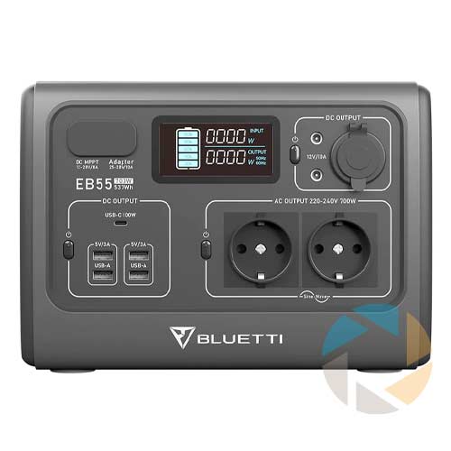 BLUETTI PowerOak EB55 Portable Power Station - günstig kaufen - mycam24.de