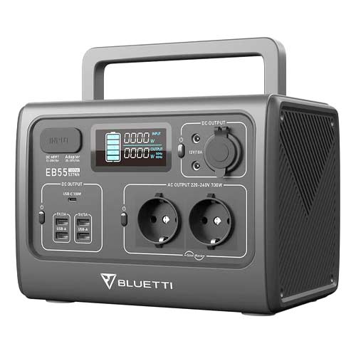 BLUETTI PowerOak EB55 Portable Power Station - mycam24.de