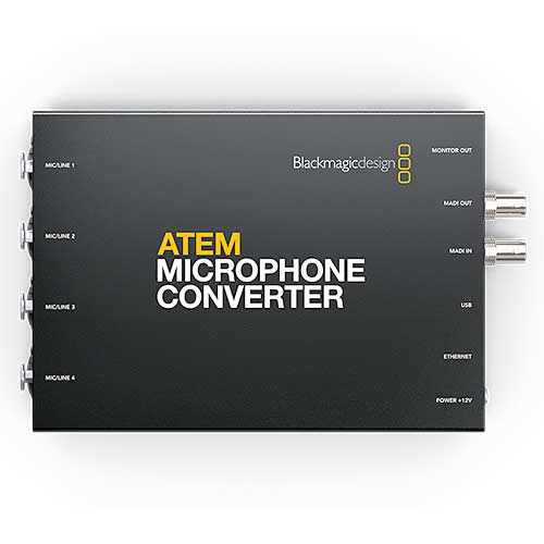 Blackmagic ATEM Microphone Converter - mycam24.de