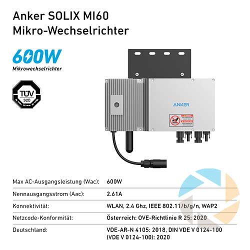 Anker SOLIX RS40 Balkonkraftwerk - günstig kaufen - mycam24.de